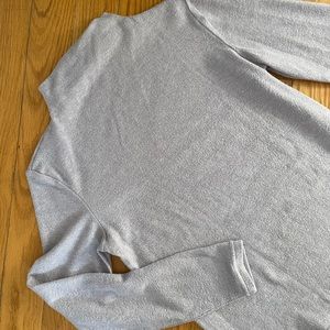 Mock Neck Lavender Long-sleeved Top